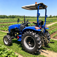 Tracteur hydraulique de haute qualité 50 CV pour travaux municipaux, transport, serres, foresterie et labourage