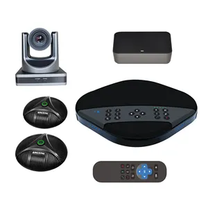 Kit de vidéoconférence eavay HD avec caméra PTZ et haut-parleur, Solution de conférence complète