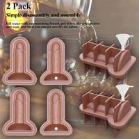 Bac à glaçons en silicone écologique pour fêtes, blagues pour adultes, créations originales pour cocktails et whisky