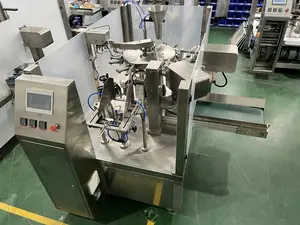 Automatic Zipper Bag Filling Sealing Machine For Powder