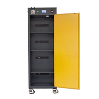 Armoire de batterie hybride IP54 protégée contre les explosions IBC16 avec alarme sonore/visuelle pour une utilisation en intérieur