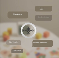 Réveil vocal intelligent second par seconde pour la rénovation de la maison intelligente >> Produits pour la maison intelligente > Produits pour la maison intelligente