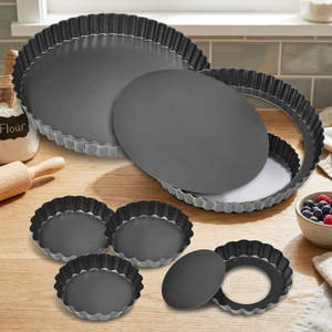 Molde Redondo para Pastel de Acero Inoxidable sin Recubrimiento y Grosor Personalizado, Apto para Horno y Lavavajillas, Ecológico - Product Image 3