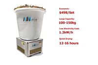 Machine de séchage de cardamome, pois, noix, graines, épices, herbes, dattes, Plantain, cacao, grains de café, feuilles de thé