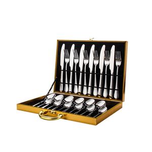Custom Logo Personalized Luxury Dinnerware 24 Pcs Wholesale Dinnerware Set for Promotion - Product Image 2