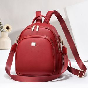 Sac à dos en PU de haute qualité à motif géométrique, sac à main de luxe de créateur, adapté à un usage quotidien - Product Image 1