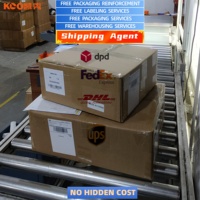 Service Express Porte-à-Porte DHL TNT FEDEX Transitaire de Fret de Chine vers l'Allemagne, le Royaume-Uni, l'Autriche, la Pologne