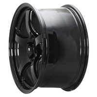 Jantes Roc Custom Forgées 57CR 5 branches JDM Noir brillant 18 19 pouces pour Toyota GR Supra