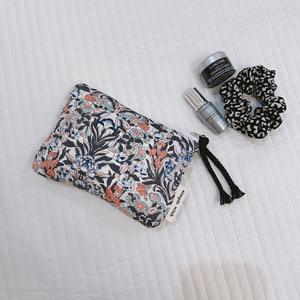 Mini sac en coton porte-monnaie floral vintage sac de rangement <span class=keywords><strong>pour</strong></span> rouge à lèvres porte-cartes sac menstruel - Product Image 6