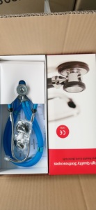 Estetoscopio de cardiología profesional de doble cabezal de aluminio para dispositivos médicos - Product Image 2