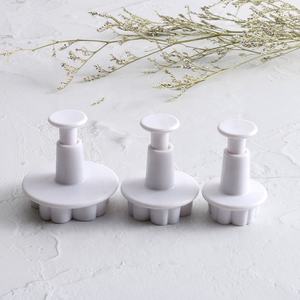 クッキーカッターカスタムバラ花型ビスケットケーキスタンプ - Product Image 2