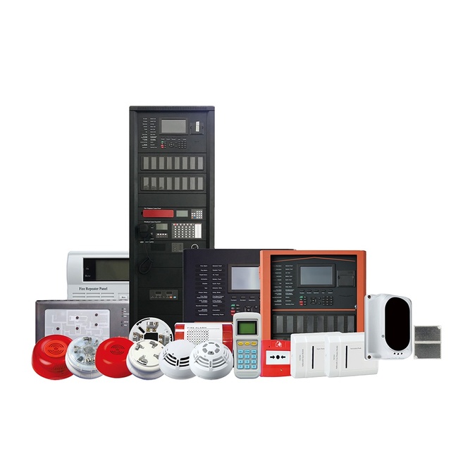 Addressable Fire Alarm Control Panel 6 Loop Intelligent Fire Alarm System LCD Display EN54 LPCB