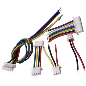 Fil de cuivre personnalisé OEM/ODM Henghua W.A.XS.017 avec conducteur en cuivre et gaine en PVC, fils étamés à double extrémité pour équipement moteur conventionnel - Product Image 2