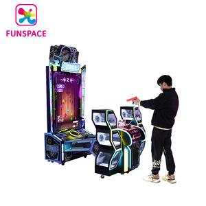 Funspace Simulateur de jeu vidéo de tir à pièces Divertissement Gun King Machine de jeu de tir - Product Image 1