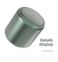 Pabrik OEM ODM Lintas Negara, Speaker Mini Bulat ABS Anti Air Baru Model Macaron untuk Speaker 5.0, Hadiah, Subwoofer Mini, Praktis untuk Luar Ruangan