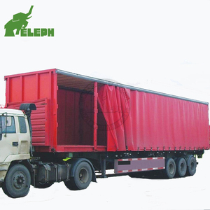 Semirimorchio a 3 Assi con Tenda Laterale Tipo Box per Trasporto Merci a <span class=keywords><strong>Prezzo</strong></span> di Fabbrica - Product Image 3