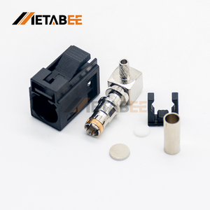 Conector Hembra Negro Fakra A para Cable Coaxial de Radio de Coche RG316 RG174, Alta Frecuencia RF - Product Image 2