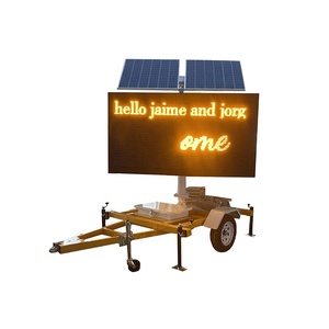 Remolque con Señalización Variable de Mensajes Solares - Product Image 1