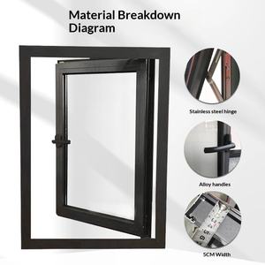 Fenêtre en aluminium pour toit, double vitrage, pour maisons, film aluminium et portes, sécurité du toit, maison, Australie, <span class=keywords><strong>baie</strong></span> - Product Image 2