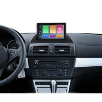 Radio Mobil Android 9 Inch, Mendukung DSP, Carplay dan Android Auto, Kontrol Setir Mobil, Pemutar DVD Mobil untuk BMW X3 E83 2004-2012