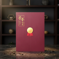 Porte-certificat A4 personnalisé, dossier de diplôme rigide avec impression de logo, couverture de certificat en papier pour les diplômes et récompenses