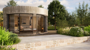 Custom European Style Outdoor Luxury Circle Frame <strong>Wooden</strong> <strong>House</strong> Quick Installation Glamping Dome Villa Round <strong>House</strong> Prefabricated - Product Image 2