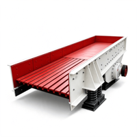 Alimentateur vibrant Grizzly 120-210t/h, entrée 500mm, 15kW pour usine de fabrication de briques d'argile, alimentation robuste ZSW-960X3800