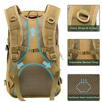 Sac à dos tactique Molle multifonctionnel grand format pour l'alpinisme, les voyages et les activités de plein air – Vente en gros fabricant