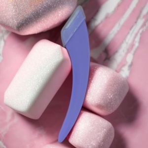 Bán buôn lông mày tông đơ kéo lông mày với lược lông mày dao cạo công cụ an toàn - Product Image 5