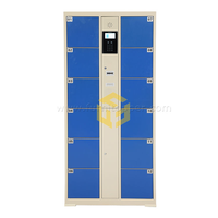 Armoire de livraison intelligente intelligente Serrure électronique Casiers de rangement de bagages en acier et en métal pour le stockage de colis sécurisé assemblé