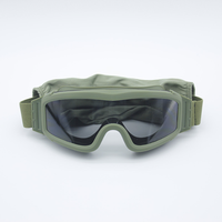 Lunettes de protection tactiques sportives certifiées CE ANSI Z87.1, design militaire, pour le cyclisme et le tir