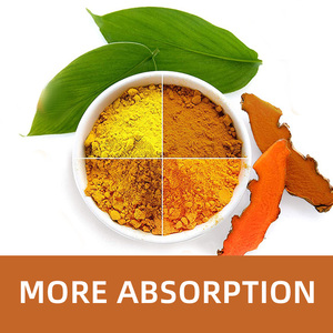 Customized <b>Turmeric</b> Curcumin Supplement 60 Veg Capsules Improves Liver Function <b>Turmeric</b> Curcumin Capsules for Women and Men - Product Image 3