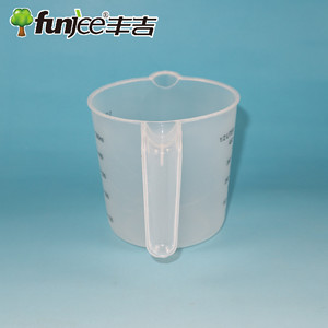 Taza medidora de plástico Funjee de 500 ml con asa graduada para uso en cocina y laboratorio - Product Image 4