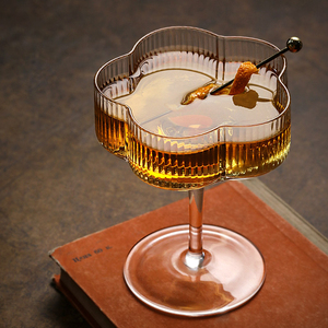 Tasse à glace verticale en relief personnalisée, Bar, Restaurant, fête, <span class=keywords><strong>verre</strong></span> à Cocktail côtelé - Product Image 2