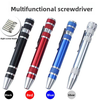 Mini kit de tournevis 8 en 1, tournevis de précision portable, ensemble de tournevis multi-embouts, outil de réparation pour téléphone portable, montre, lunettes