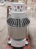 Nouveau mélangeur spiral de table en acier inoxydable, mélangeur commercial portable 220V 0.75KW pour boulangerie