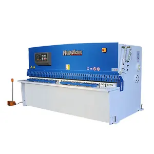 Simple operation With E21 system CNC Hydraulic of high quality steel sheet swing mechanical shear machine