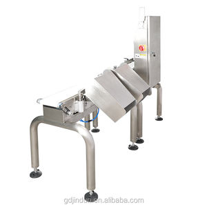 Báscula de control de peso de 2 niveles para cintas transportadoras, de alta precisión para alimentos, con pantalla táctil y rechazador, altura personalizable - Product Image 3