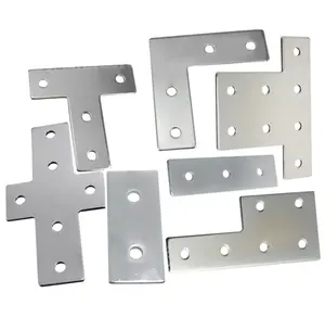 Placas do conector da forma t para perfil de alumínio