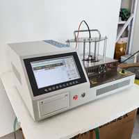 High Quality 220V Newest Design Bitumen Asphalt Softening Point Apparatus Test Equipment Price for Construction Road Lab Testing