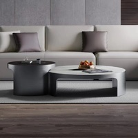 Ensemble de tables basses de luxe haut de gamme en or, style moderne 2025, mobilier en acier inoxydable, écologique et durable