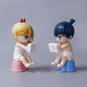 Q-Version Sawing Demons Series Statuettes personnalisées Miniatures personnalisées Art Collectibles pour les amateurs et les amateurs d'artisanat - Product Image 4