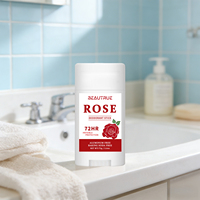 Déodorant Solide Personnalisé en Gros à la Rose – Crème Anti-Odeur pour les Aisselles, Lotion Anti-Transpirante Longue Durée, Parfum Frais et Doux