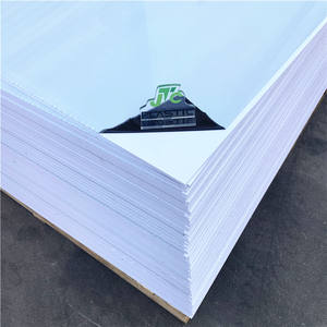 JTC 인쇄용 1220x2440mm 고광택 백색 1mm 2mm <span class=keywords><strong>PVC</strong></span> 플라스틱 시트 - Product Image 2