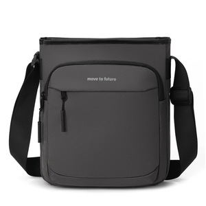 Bolso de Hombro Cuadrado Retro, Bolso de Hombro Moderno, Bolso Bandolera Deportivo de Color Sólido, Bolso Cruzado Informal con Correa Única, Oxford Transpirable - Product Image 1