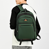 Nouveau sac à dos Oxford multifonctionnel durable unisexe avec fermeture éclair USB, doublure en polyester, ceinture à coussin d'air, 20-39L, pour les voyages d'affaires et l'école