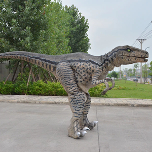 Costume de dinosaure animatronique personnalisé, modèles animatroniques, animatroniques d'Halloween, costume de <span class=keywords><strong>raptor</strong></span>, costume de T-Rex géant, <span class=keywords><strong>Jurassic</strong></span> - Product Image 1