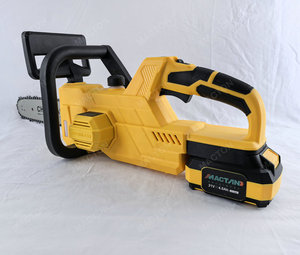 Cordless Lithium-Ion Chainsaw - Lightweight Handheld Electric <b>Saw</b> for Tree Trimming with 12 Inch Guide Bar - Product Image 3