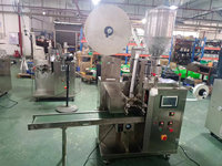 Machine de remplissage et d'emballage de papier filtre de sachet de thé de café à fonctions multiples automatique 1.5g étiquette de fil pesant l'emballage meilleur prix