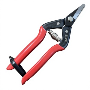 Tijeras de Podar Industriales SONO J51V, de Operación Manual, Ligeras, Modernas, con Cuchillas de Acero al Carbono Duraderas, Acabado Metálico Negro - Product Image 1